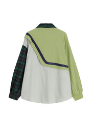 christmas outfit JazzHer Hoodies Women Harajuku Plaid Patchwork Hoodie Clothes 2025 Spring Long Sleeve Loose Kawaii Korean Vintage Asymmetry Sweatshirt