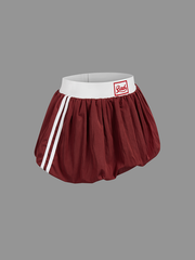 JazzHer 2024 New Plain Mini Skirt