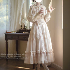 Jazzher Bisque Doll Tulle Jumper Skirt And Ruffle Blouse (Pre-Order Item: Shipped Within 30 Days)