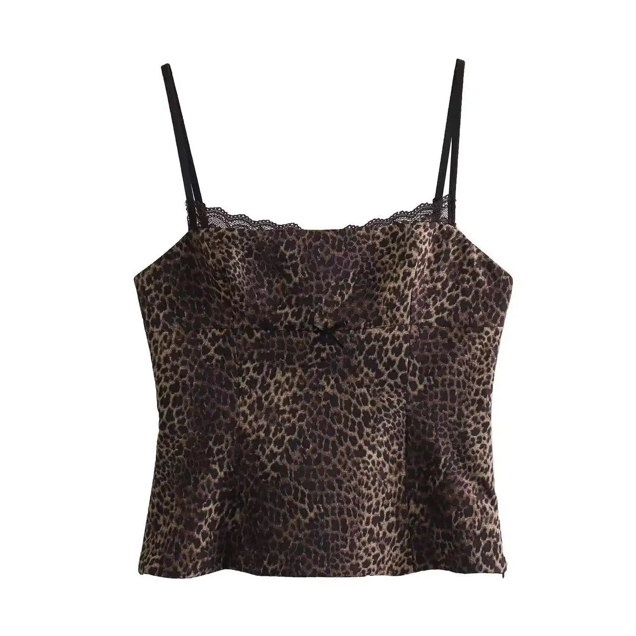 JazzHer 2024 Lace Splicing Crop Top Female Off Shoulder Short Tops For Women Sleeveless Backless Tank Top Woman Sling Sexy Tops