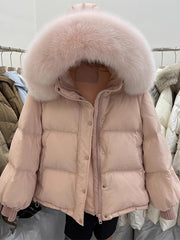 christmas outfit JazzHer Women Pink Hoodies Parka Jacket Overcoat Warm Thicken Coat Korean 90s Vintage Harajuku Padded Jacket Clothes Winter Autumn 2025