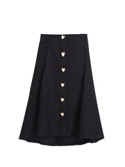christmas outfit JazzHer Spring Women Red Mid Long Skirt Trendy Loose Vintage A Line Skirts Streetwear Female Korean Elegant High Waist Skirt Plus Size