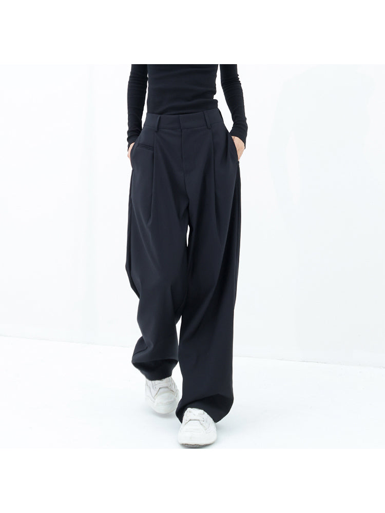 christmas outfit JazzHer Women's Black Gothic Pants Y2k Retro Streetwear 90s Fashion Baggy High Waist Trousers Korean Harajuku Wide Pants Clothes Autumn