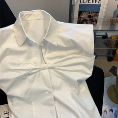JazzHer 90s Vintage Clothes Women Summer Y2k Top T shirt Bow Crop Sexy Lace Casual Korea Short sleeve White Tees Bady Harajuku Femme Tee