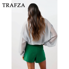 cold weather outfits JazzHer 2024 Spring Summer Casual Asymmetrical Women Skirts Fashion Vintage Solid High Waist Chic Mini Elegant Skirts