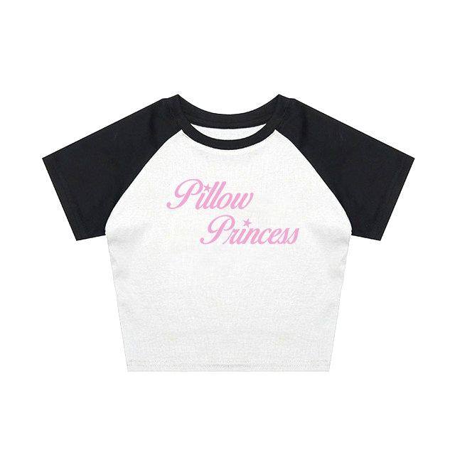 JazzHer Cute Streetwear Baby Tee Punk Letter Print Aesthetic Emo Girls Crop Tops Y2k Clothes Vintage Women's Sexy Slim Grunge T-shirt