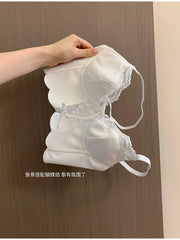 christmas outfit JazzHer Women White Lace Crop Top Vintage Y2k Camisole Off Shoulder Corset Top Sleeveless Vest Aesthetic Tank Top 2000s Coquette Clothes