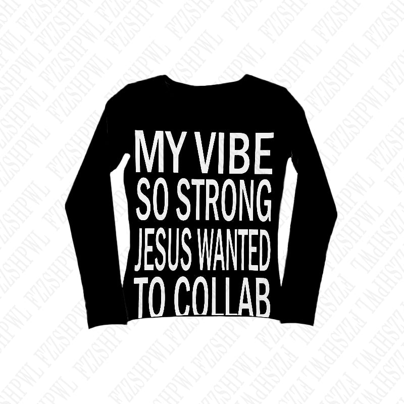 JazzHer Vintage Harajuku Gothic Hip Hop Emo Girl Casual Long Sleeve Tee Sexy Slim Chic Print Crop Top Grunge Punk Women's Y2K Streetwear