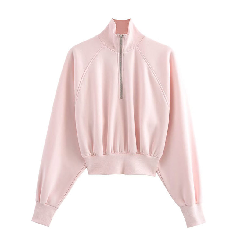 JazzHer Sexy Crop Coats Mini Skirt Sets Women Slim Stand Collar Coast Short Zipper Skirts 2024 Autumn Lady Casual Pink Running Tracksuit