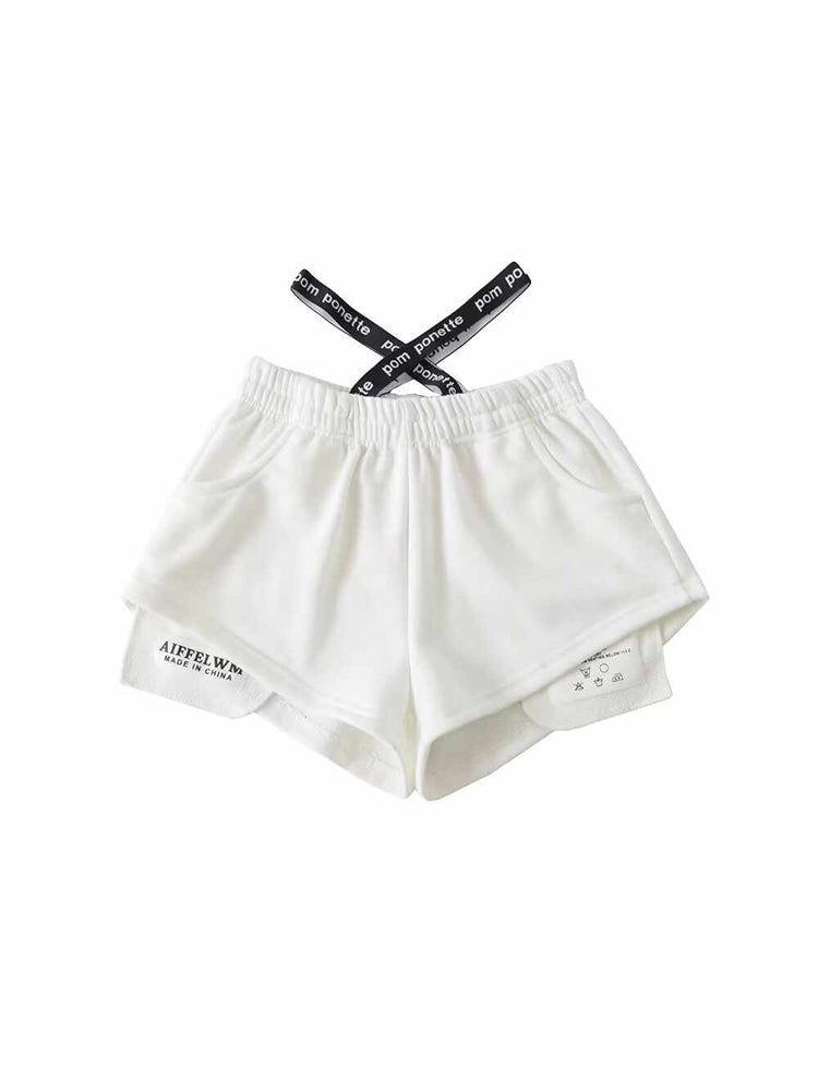 christmas outfit JazzHer Women's Grey Shorts Y2k Korean Short Pants Harajuku Streetwear Aesthetic Vintage Mini Sports Shorts 2000s Trashy Clothes Summer