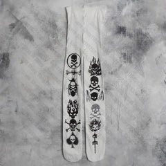 JazzHer Harajuku Pantyhose Cosplay Sexy Shoopy Funny Socks Goth Tights Compression Stockings for Women Lolita Emo Long Socks Woman Punk