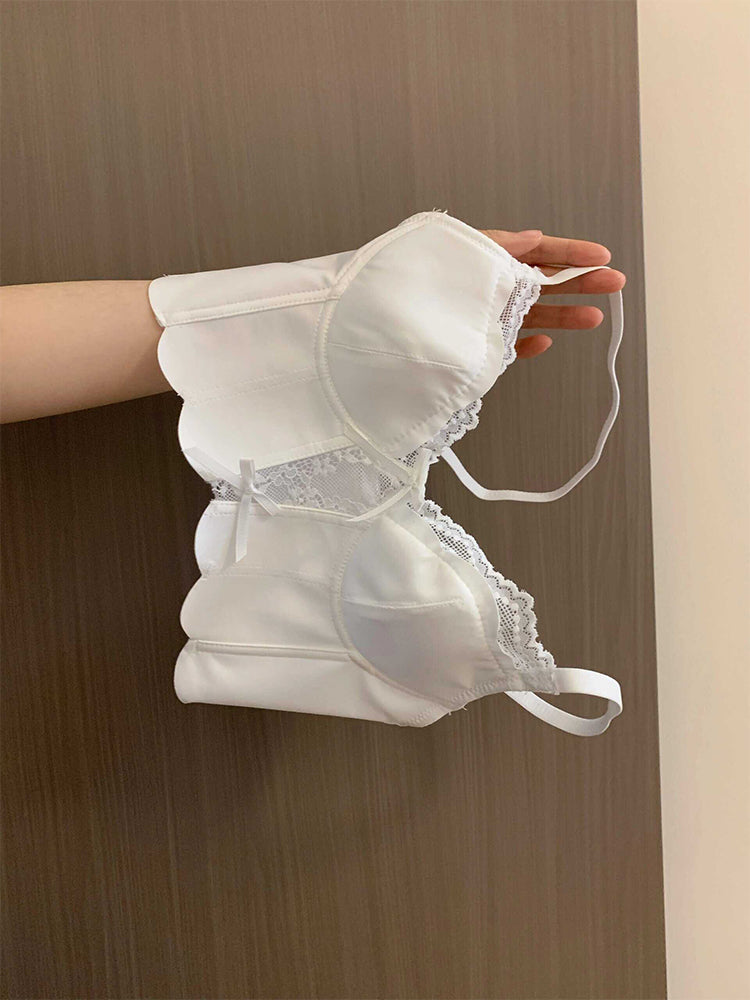 christmas outfit JazzHer Women White Lace Crop Top Vintage Y2k Camisole Off Shoulder Corset Top Sleeveless Vest Aesthetic Tank Top 2000s Coquette Clothes