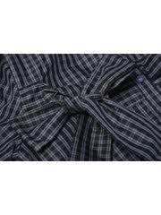 christmas outfit JazzHer Women's Plaid Shirts and Blouses Y2k Vintage 90s Aesthetic Harajuku 2000s Elegant Long Sleeve Bow Shirt Top Clothes 2025 Summer