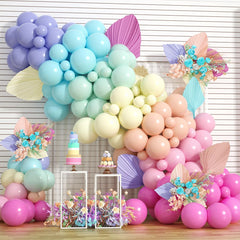 JazzHer Colorful Macaron Balloons Garland Arch Kit Wedding Birthday Party Decor Kids Birthday Wedding Supplies Latex Ballon Baby Shower