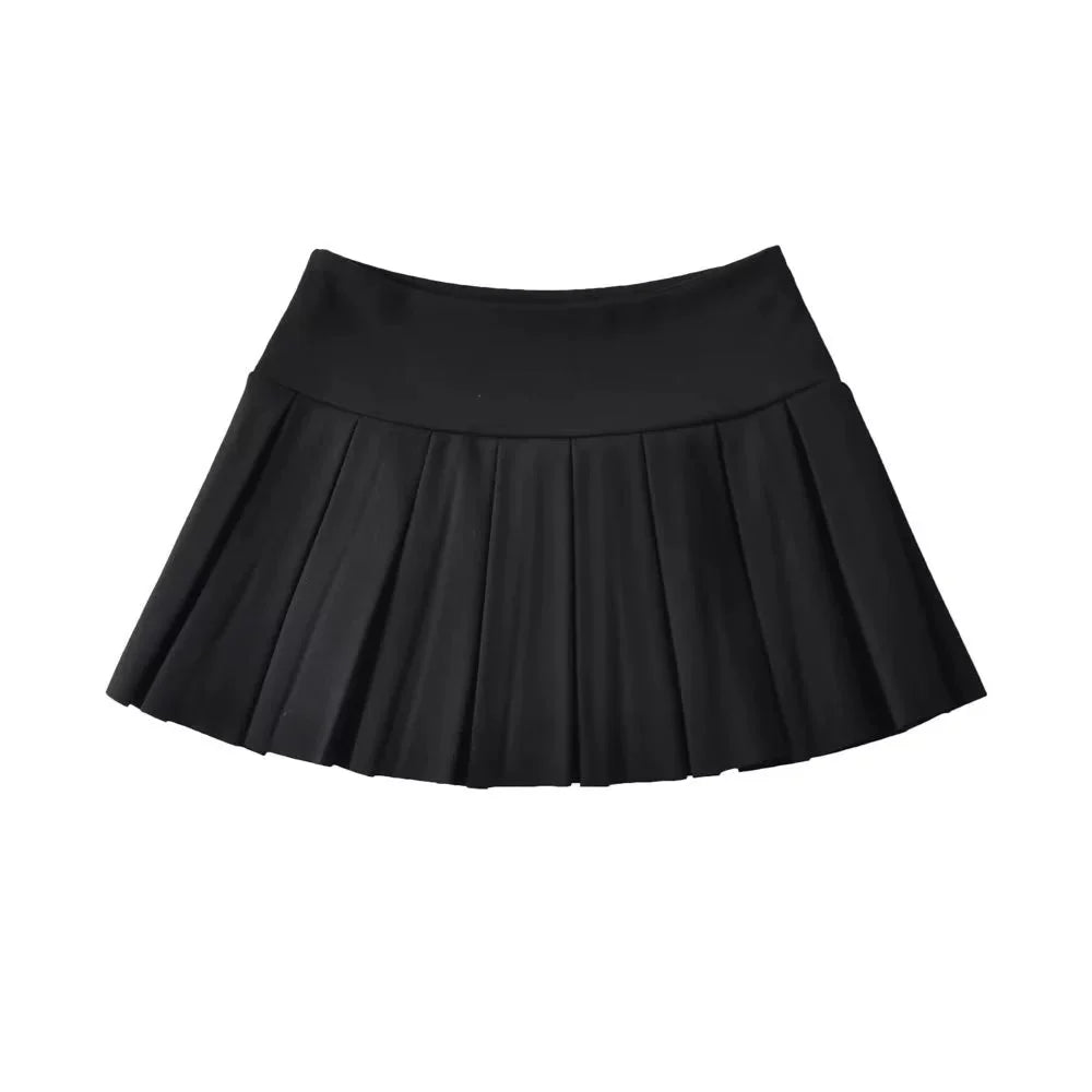 JazzHer Andraya Pleated Mini Skirt