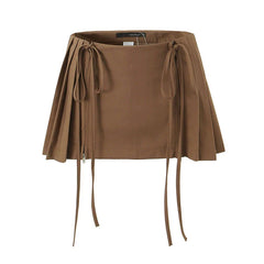 JazzHer Arilyn Pleated Mini Skirt