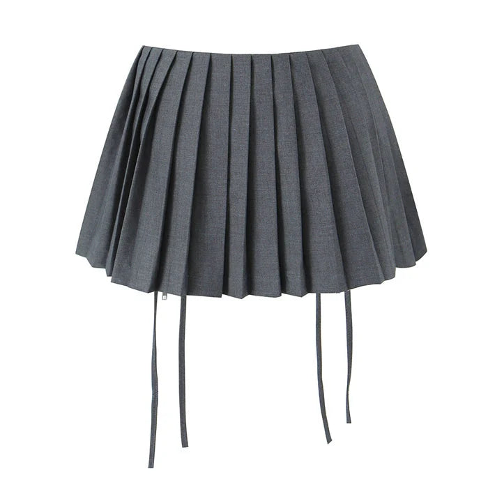 JazzHer Arilyn Pleated Mini Skirt