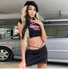 JazzHer Demya Mini Skirt