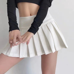 JazzHer Everli Pleated Mini Skirt