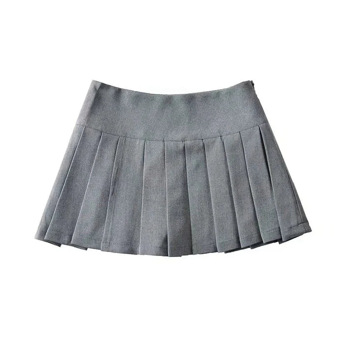 JazzHer Everli Pleated Mini Skirt