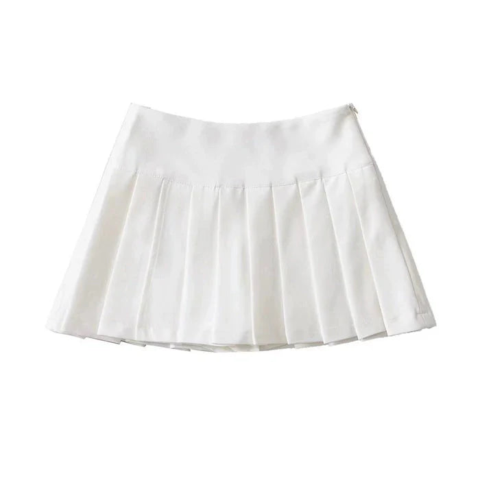 JazzHer Everli Pleated Mini Skirt