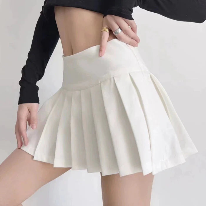 JazzHer Everli Pleated Mini Skirt