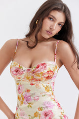 JazzHer Josefina Ivory Floral Maxi Dress (PRE-ORDER)
