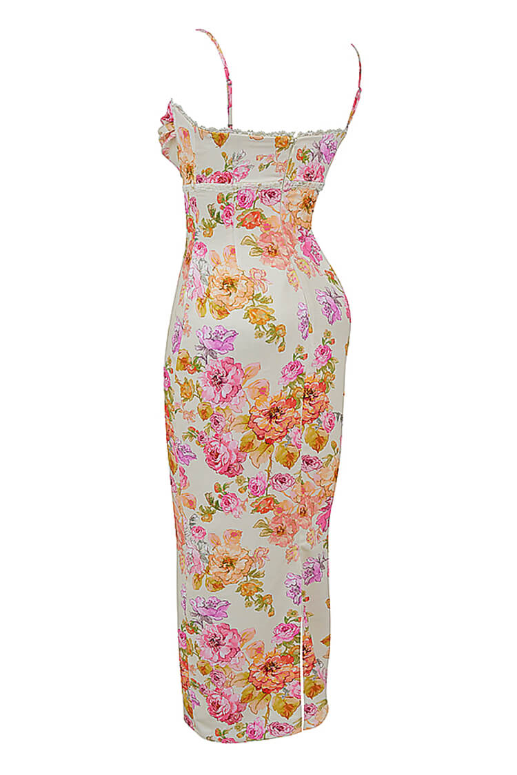 JazzHer Josefina Ivory Floral Maxi Dress (PRE-ORDER)