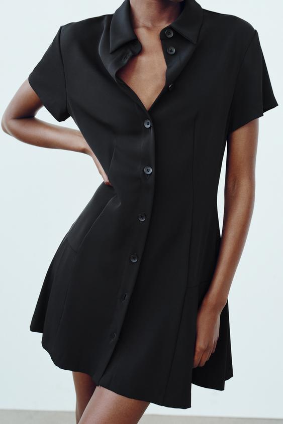 JazzHer Mini Shirt Dress