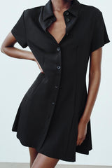 JazzHer Mini Shirt Dress