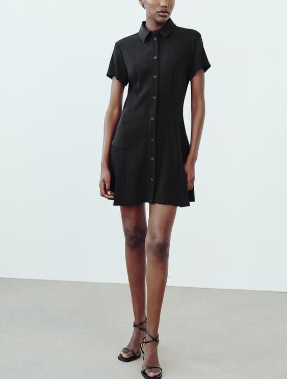 JazzHer Mini Shirt Dress