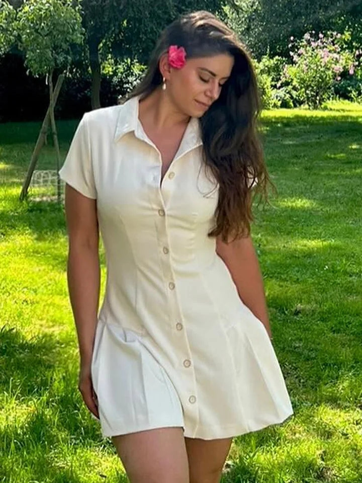 JazzHer Mini Shirt Dress
