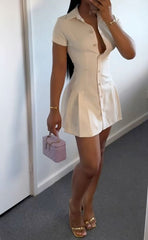 JazzHer Mini Shirt Dress