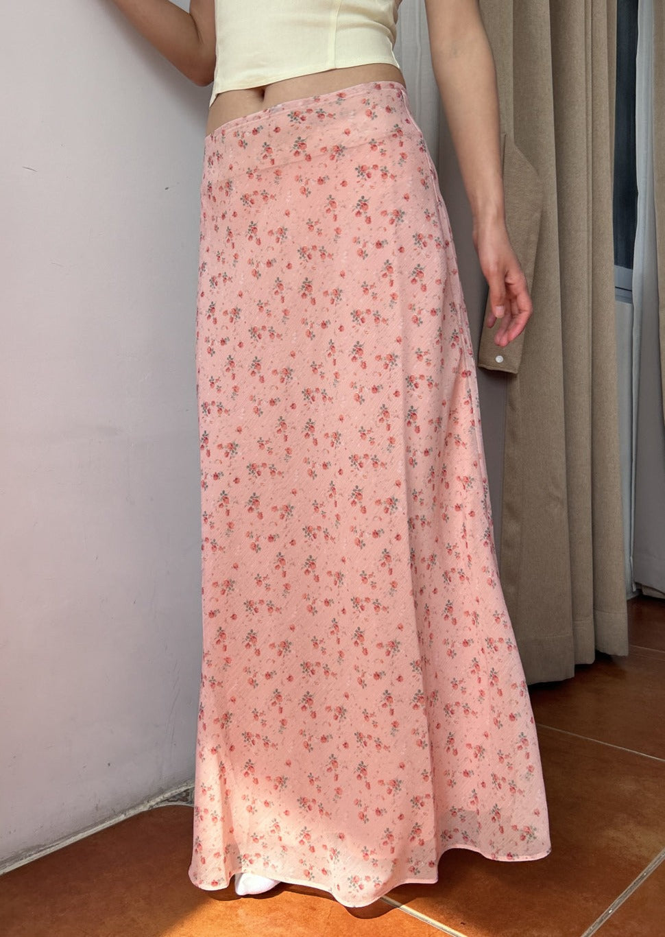 JazzHer April Floral Maxi Skirt