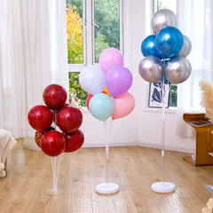 JazzHer 70/130/160cm Birthday Balloon Stand Kit Balloon Stand With Base And Pole For Wedding Birthday Party Decoration Baby Shower