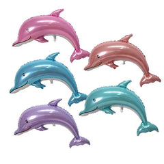 JazzHer Large Dolphin Aluminum Film Balloon Wedding Decoration Birthday Party Decoration Cartoon Floating Helium Balloon