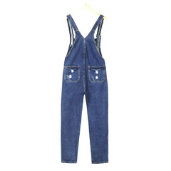 JazzHer Denim Overalls Women 2024 Jeans Lady Jumpsuit Elastic Denim One Piece Pants Suspender Trousers Female Rompers Streetwear