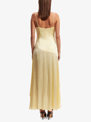 JazzHer Sorella Midi Dress In Canary Yellow