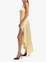 JazzHer Sorella Midi Dress In Canary Yellow
