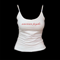 JazzHer Emo Girls Camisole Tops Sleeveless Womens Prints Cute 90s Crop Tops Y2K Clothes Aesthetic Streetwear Punk Grunge Tank Tops