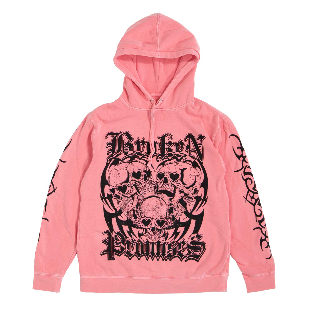 JazzHer Punk Streetwear Oversized Tops Hoodies Women Clothes Winter Pink Skulls Hip Hop Pullovers Hoodie Plus Size Femme Y2k Sweatshirts