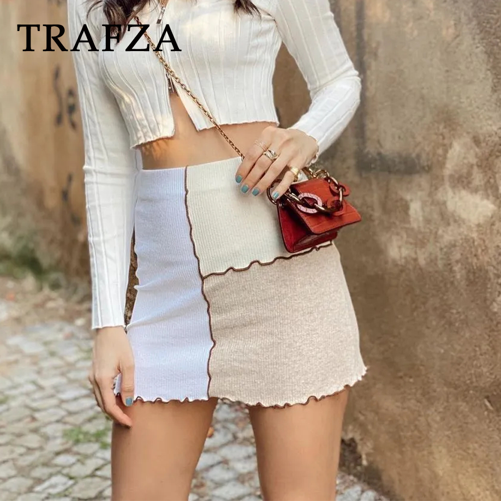 cold weather outfits JazzHer 2024 Spring Summer Sexy Women Skirts Fashion Nightclub Patchwork High Waist Chic Ladies Mini Skirts Streetwear Skirts