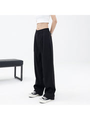 christmas outfit JazzHer Women's Coffee Pants Y2k Retro 90s Aesthetic Streetwear High Waist Baggy Trousers Harajuku Wide Pants Autumn 2000s Clothes 2025