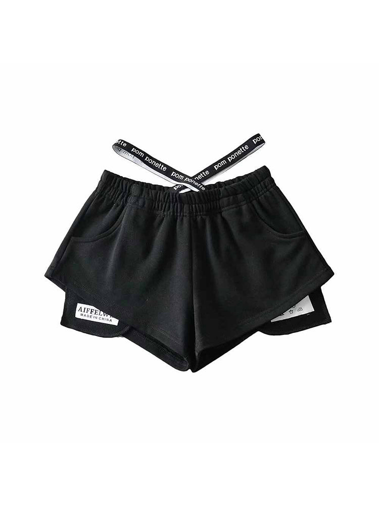 christmas outfit JazzHer Women's Grey Shorts Y2k Korean Short Pants Harajuku Streetwear Aesthetic Vintage Mini Sports Shorts 2000s Trashy Clothes Summer