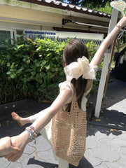 JazzHer 2025 Spring Elegant Vintage Midi Dress Women Casual Even Party Dress Female Outwear Korean Fashio Clothing Retro Y2k Dress Chic