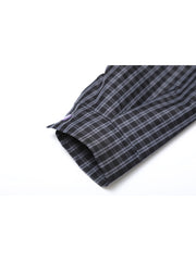 christmas outfit JazzHer Women's Plaid Shirts and Blouses Y2k Vintage 90s Aesthetic Harajuku 2000s Elegant Long Sleeve Bow Shirt Top Clothes 2025 Summer