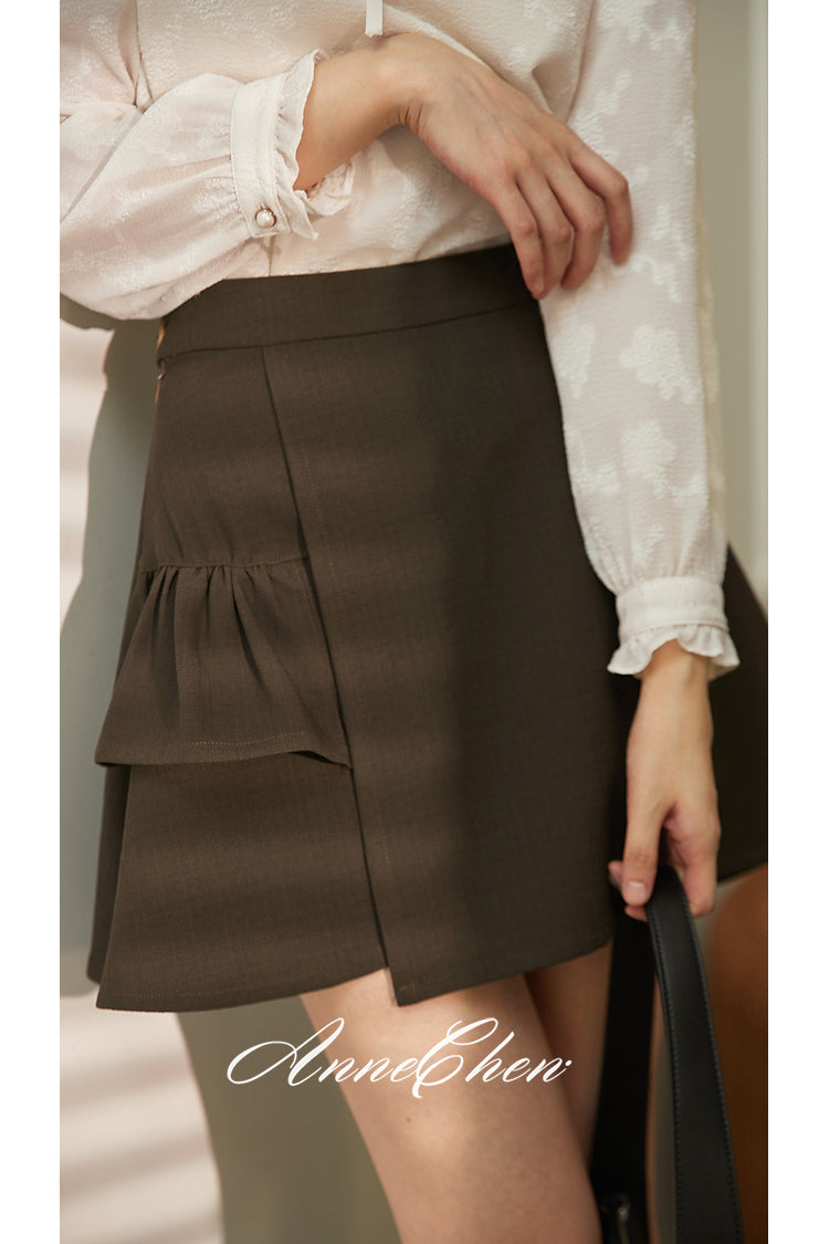 Jazzher Asymmetrical Short Skirt For A Sweetheart Lady